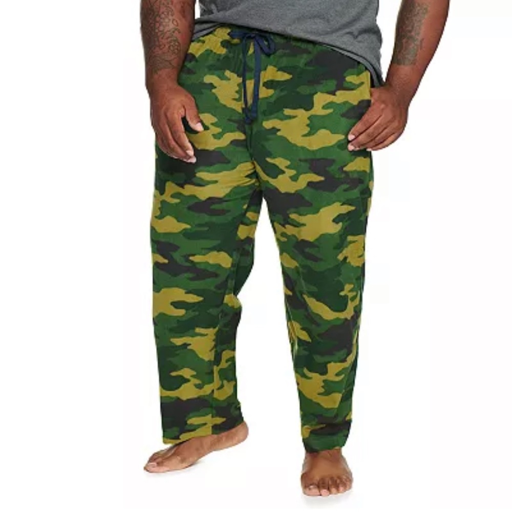 Sonoma Big and Tall Micro Fleece Pajama Pants